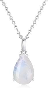 Collier Argent Goutte Pendentif - Élégance et Style