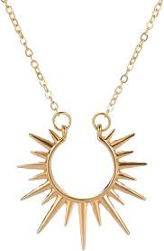 Pendentif Soleil Minimaliste - Élégance et Simplicité
