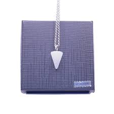 Pendentif Pendule en Inoxydable Énergétique Semi Précieuse - NILUXE DESIGN