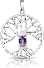 Collier DTPsilver® avec pendentif argent et pierre semi-précieuse