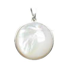 Pendentif Naturelle Précieuse Incroyable Naissance en Argent avec Pierre Semi Précieuse