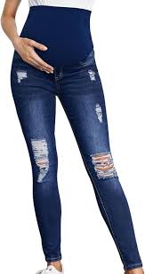 Jean Grossesse Confortable pour une Maternité Élégante