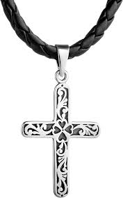 Pendentif Croix en Argent STERLL - Un Cadeau Spécial