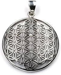 Pendentif Argent Fleur de Vie - Élégance et Spiritualité