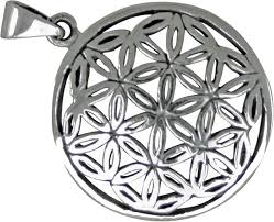 Pendentif Argent Fleur de Vie - Élégance et Symbolisme