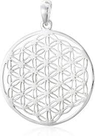 Pendentif Mandala Argent ALB EZ - Élégance et Spiritualité