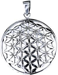 Pendentif Argent Fleur de Vie - Élégance et Spiritualité