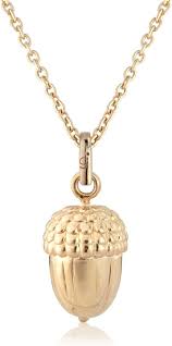 Pendentif Gland Gemma Rose - Élégance et Originalité