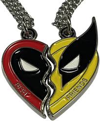 Pendentif Classique Deadpool Wolverine – Un Bijou Unique pour les Fans