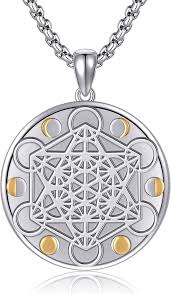 Collier Metatron en Argent Sterling - Élégance et Protection