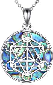 Pendentif Coquillage Metatron en Argent Sterling - Élégance et Énergie