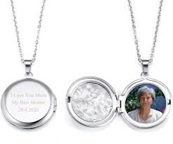 Pendentif Porte Photo Argent Personnalisé - PiercingJak