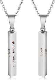 Pendentif Homme Personnalisé pour Anniversaires et Mariages