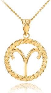 Collier Pendentif Bélier Zodiaque - Élégance et Astrologie