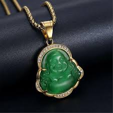 Collier Pendentif Bouddha en Zirconia - Élégance et Protection
