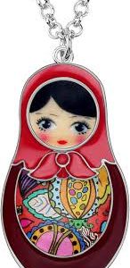 Pendentif Douce Matriochka : Un Bijou Unique pour Adolescents