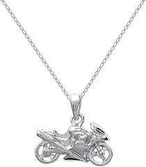 Collier Moto en Argent 925 - Élégance et Passion