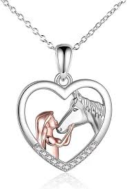 Collier Pendentif Cheval pour Fille - Élégance et Passion Équestre