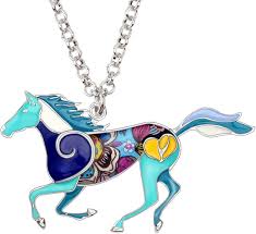 Collier Pendentif Cheval pour Fille - Élégance et Style