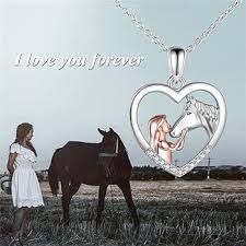 Pendentif Cheval en Argent Sterling Aatpuss - Élégance et Douceur